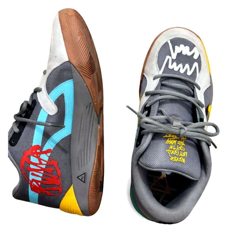 Puma TRC Blaze Court 'Block Party Cast Iron Basketball Shoes US 11